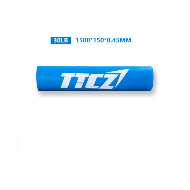 150 cm Resistance Bands Exercise Fitness Rubber Yoga Elastic Band Loop Rubber Loops For Gym Training: Blue