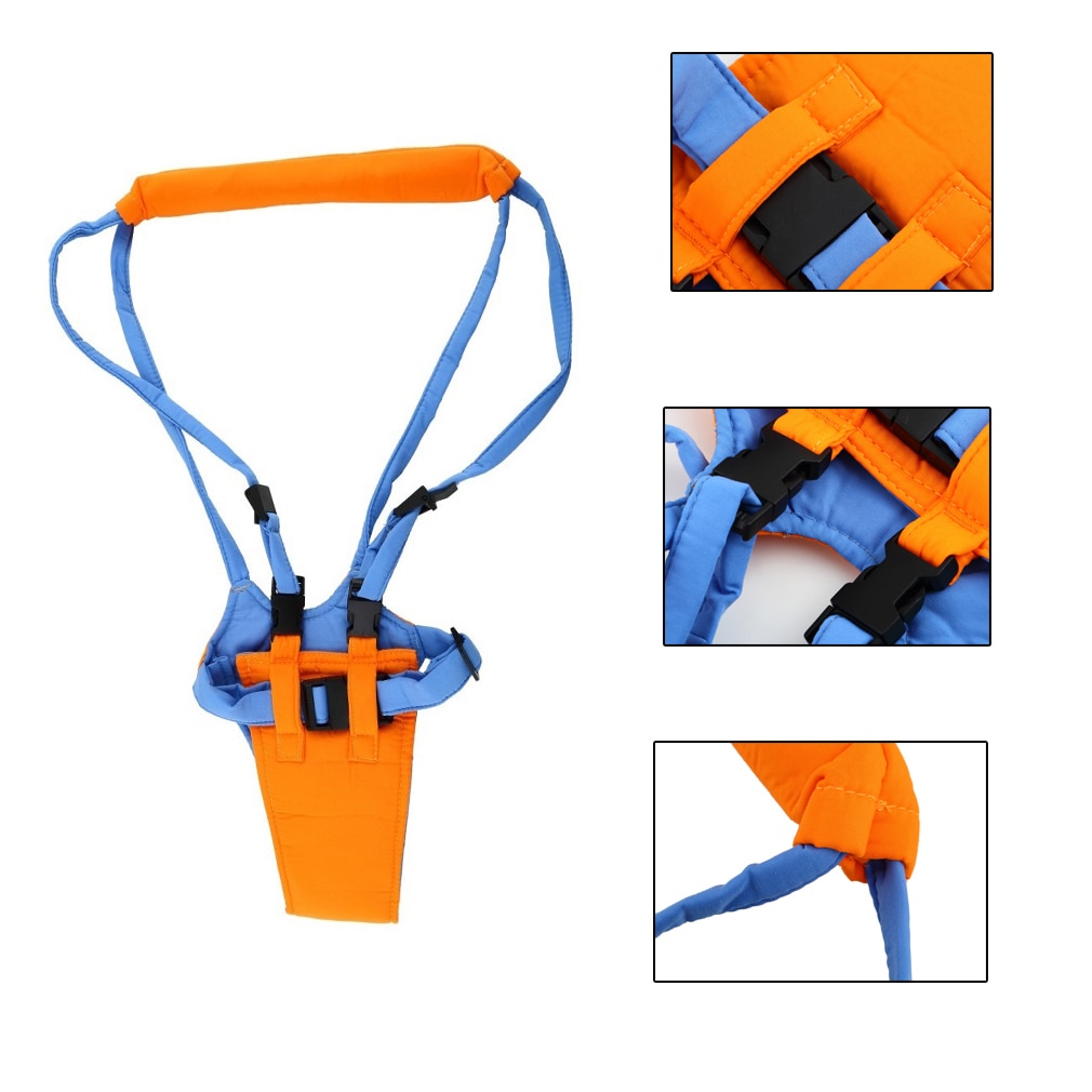 Bébé enfant en bas âge harnais enfant gardien videur pull apprendre bébé harnais sac à dos à lune marcheur Assistant bébé laisses ceinture de marche