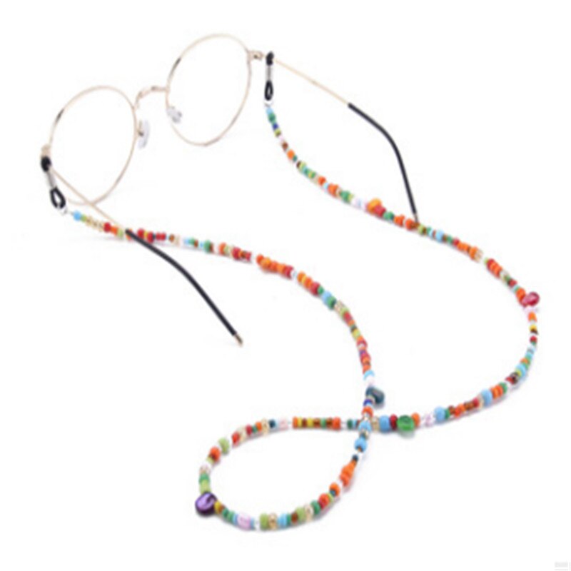 Multicolor Glazen Kralen Lenzenvloeistof Ketting Zonnebril Leesbril Riem Eyewear Cord Vrouwen Glazen Accessoires