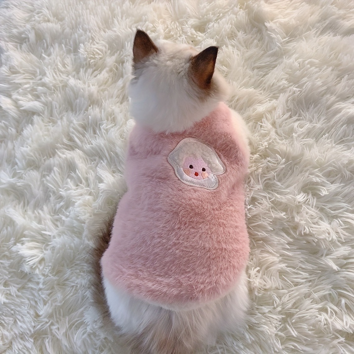 Katzen-Accessoires, warme Kätzchen-Kleidung für Haustiere für Höhle Winter, Kätzchen-Kleidung, kleine Kätzchen-Sachen, Kühlkleidung, zur Seite fahren-Westen für Hunde: XS / Schwarz