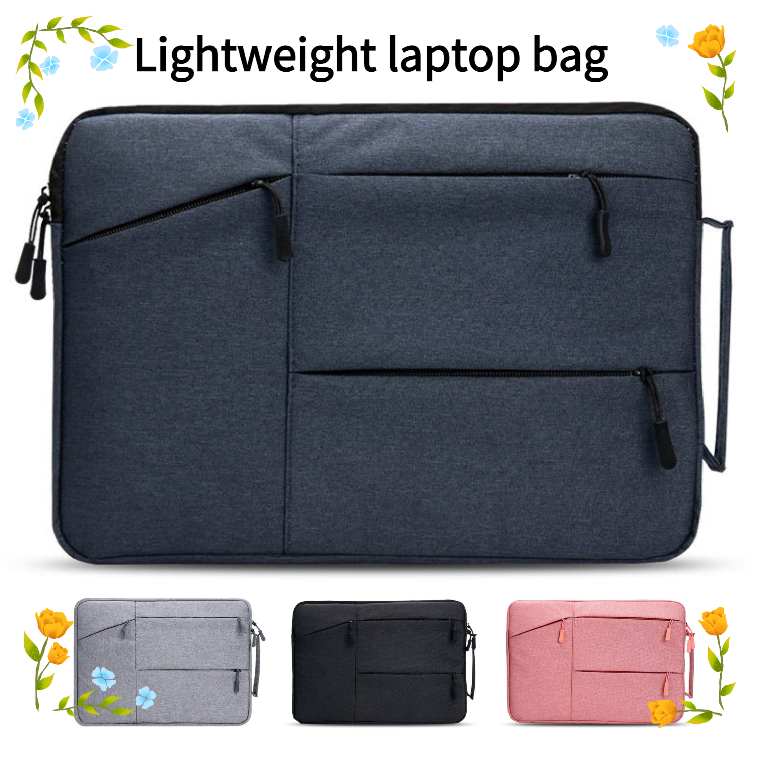Przenośna torba na laptopa 14, 15,6 cala dla Macbooka Huawei Xiaomi Redmi Mac book M1 Akcesoria do notebooków Pokrowiec na laptopa