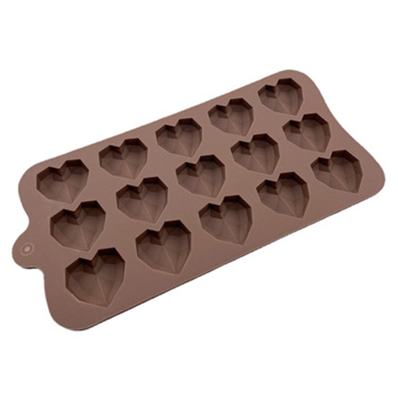 3D Geometrische Cakevorm Hartvormige Siliconen Cakevorm Met Mini Hamer Siliconen Mousse/Chocolade Cakes Mould Voor Verjaardag: Default Title