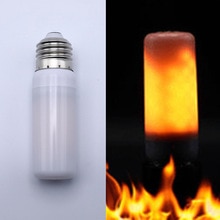 LED Burning Flicker Light Bulb USB Flame Effect Fire Battery/Decorative Lamp