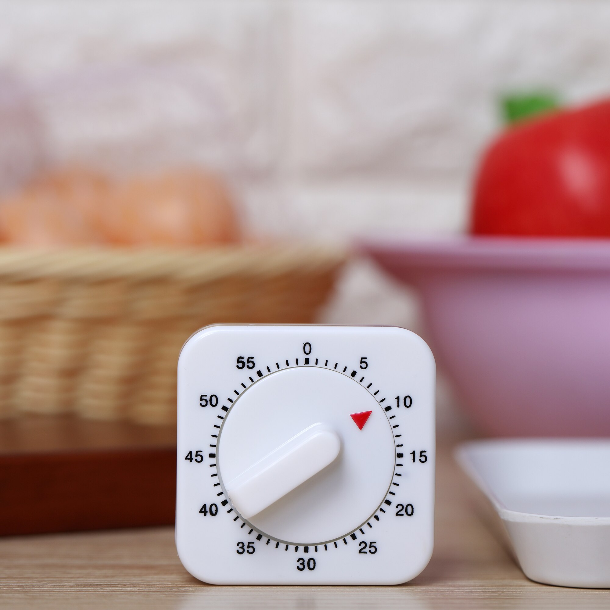 Kitchen Cooking Timer Alarm Mechanical Roasting Count Down Tool 1 Hour Timer 60-Minutes Countdown Alarm Clock Kitchen Gadget