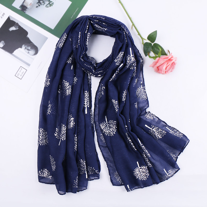 Vrouw Moslim Katoen Hijab Glitter Sjaal Zilver Boom Tulbanden Voor Vrouwen Shimmer Shawl Wrap Plain Hoofd Wraps Islamitische Sjaals Stola: Dusty Kameel