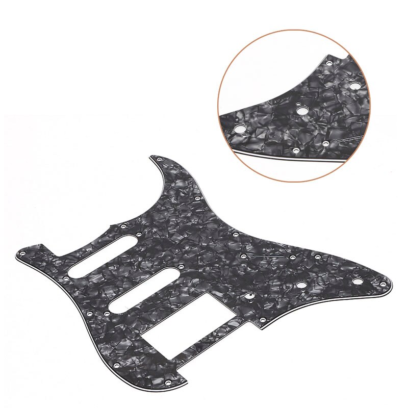 Electric Guitar Pickguard Scratch Plate For Fender Stratocaster Strat Parts 3Ply Guitar Part Accessories