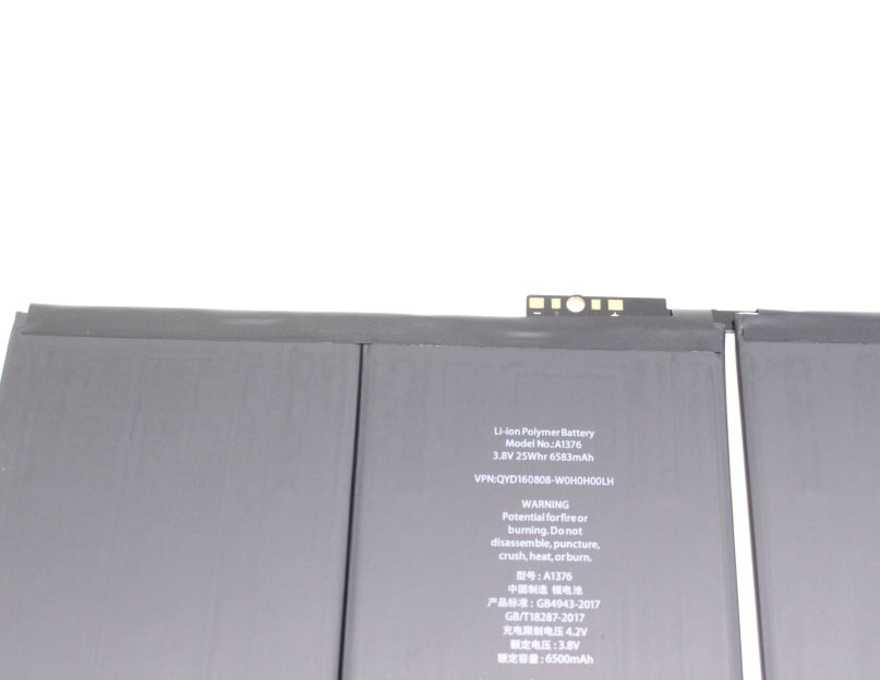 1X6500Mah 0 Nul Cyclus Vervangende Batterij Voor Ipad 2 2nd Gen Generatie A1395 A1396 A1397 A1376 616-0559 616-0561 616-0576