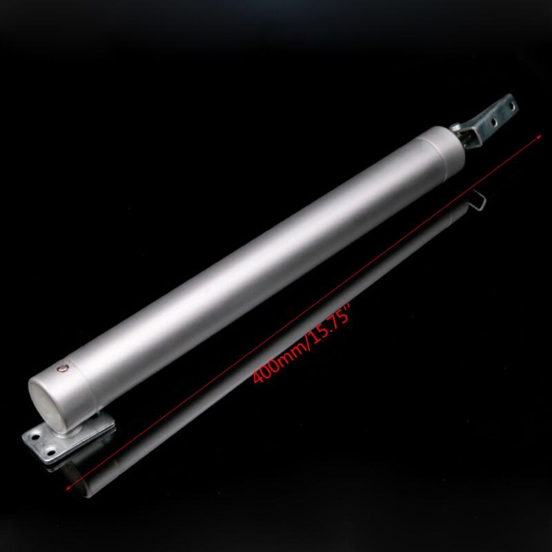 Amortiguador de cierre de puerta de resorte de soporte hidráulico neumático de aleación de aluminio, posicionamiento automático para el hogar