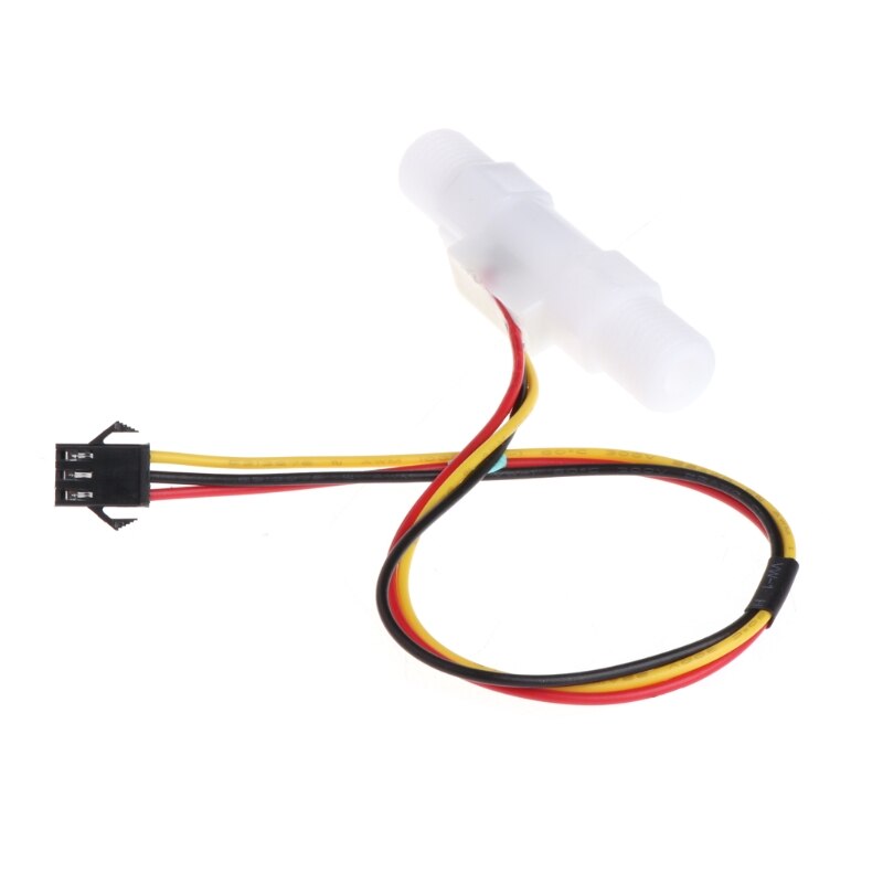 0.3-3.0l/ min plast vann væske nivå flow sensor meter hann  g1/4