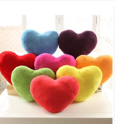 Rød kærlighed pude fersken hjerte sofa pude rød hjerte formet pude pude