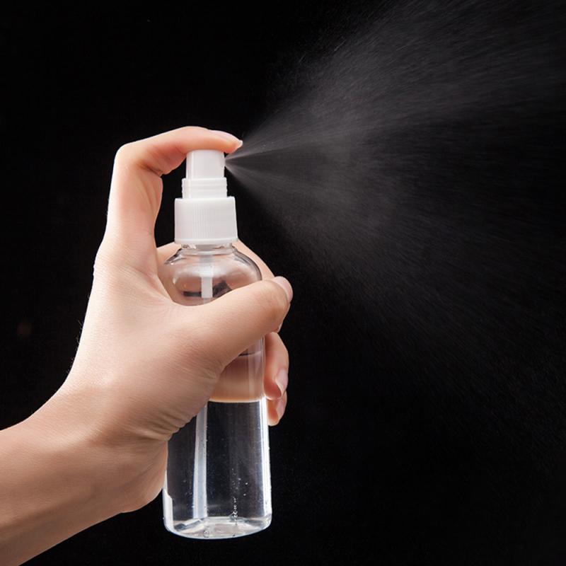 1 Pc 30Ml/50Ml/100Ml Draagbare Kleine Reizen Transparante Plastic Parfum Verstuiver Kleine Mini Lege spray Fles Hervulbare Flessen