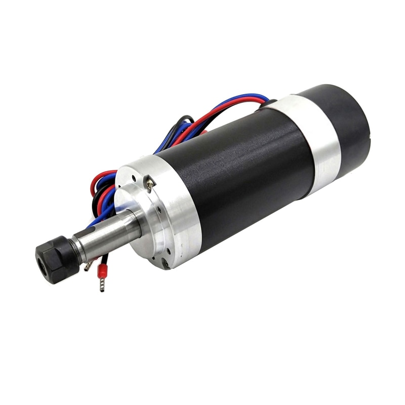 300 W/0.3KW ER11 36VDC 14500 Rpm Borstelloze Luchtkoeling Spindel Motor WS55-140 300W High Speed Borstelloze Mini spindel