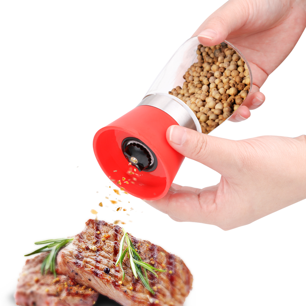 Seasoning Jar Grinding Gadget Spice Salt Pepper Shakers Can Manual Salt Pepper Mill Cruet Bottle Kitchen Cruet