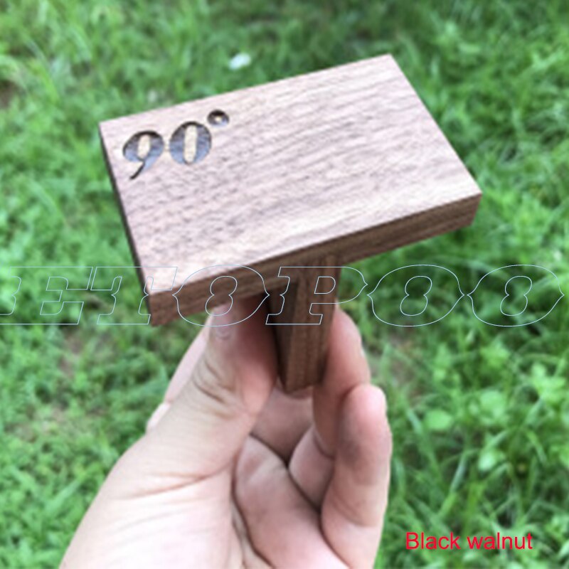 Holzbearbeitung Schwalbenschwanz Marker Japanischen Schwarz nussbaum Schwalbenschwanz Kennzeichnung Vorlage 1:5 1:8 90 Holz gemeinsam Messgerät Schwalbenschwanz führen Werkzeuge: B 90