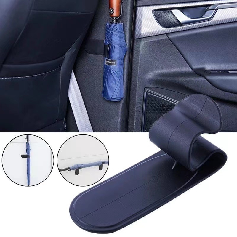 Universal- Auto Stamm Haken Regenschirm Aufhänger Anlage Handtuch Haken Auto Zubehör Innen Multifunktionale Verschluss Organizer Clip: Licht Grün