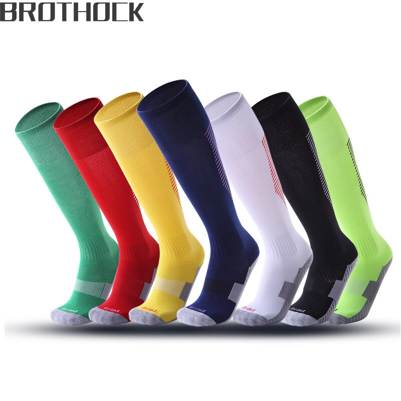 Brothock winter dicke erwachsene fußball socken handtuch unten deodorant tragen männer laufen fußball fußball socken fabrik direkt