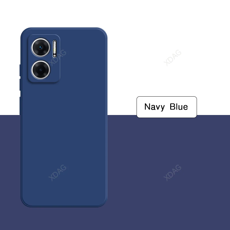 Capa de telefone de silicone líquido original para xiaomi redmi10 redmi 10 2022 10a 10x 5g cor pura sólida funda acessórios carcasa: PE / CINZA