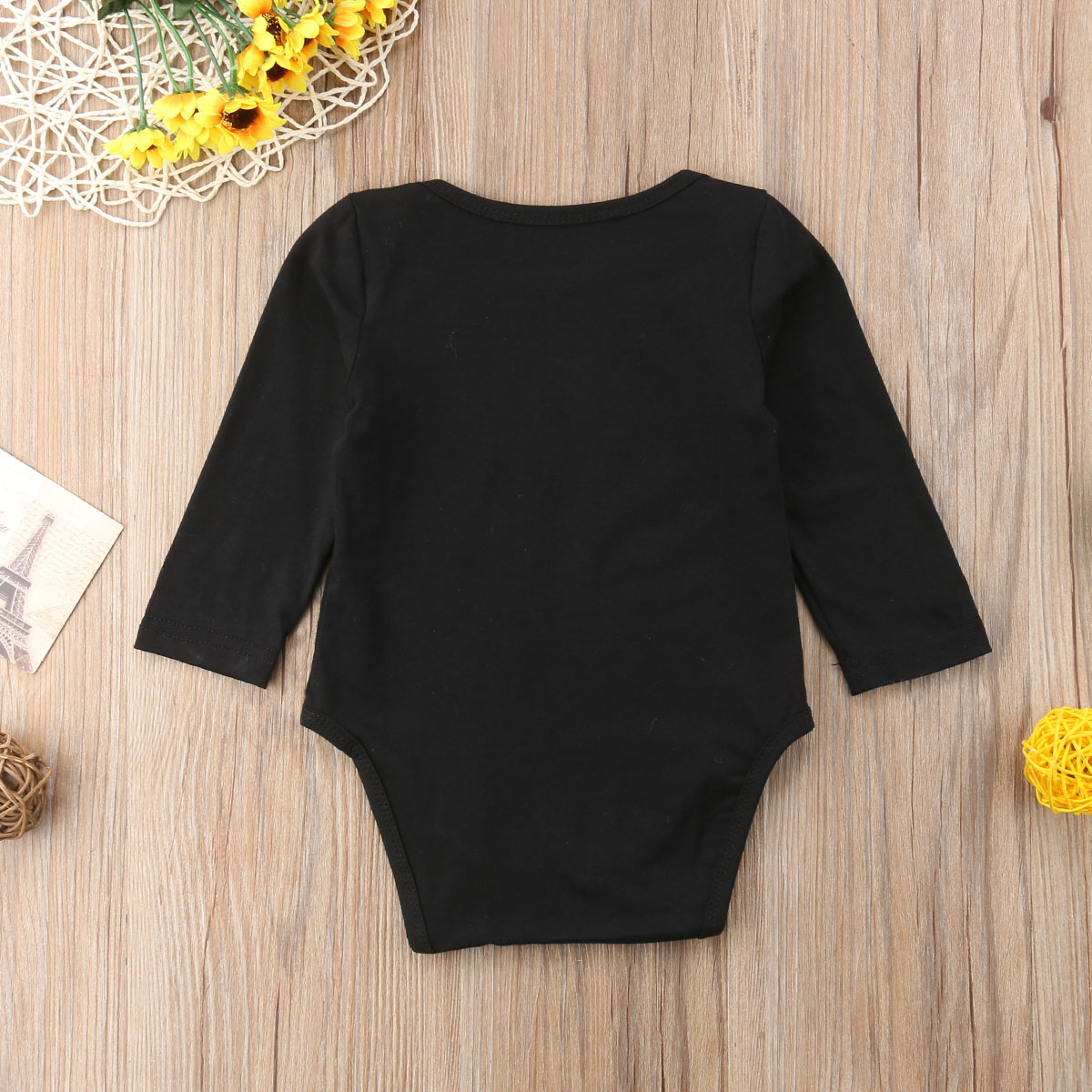 Happy Halloween Newborn Baby Boy Girl Long Sleeve Pumpkin Romper Jumpsuit Outfits Baby Clothes