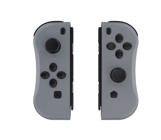 Wireless Controller for Nintend Switch Including vibration and sensor functions can be used through wired and Bluetooth: gray