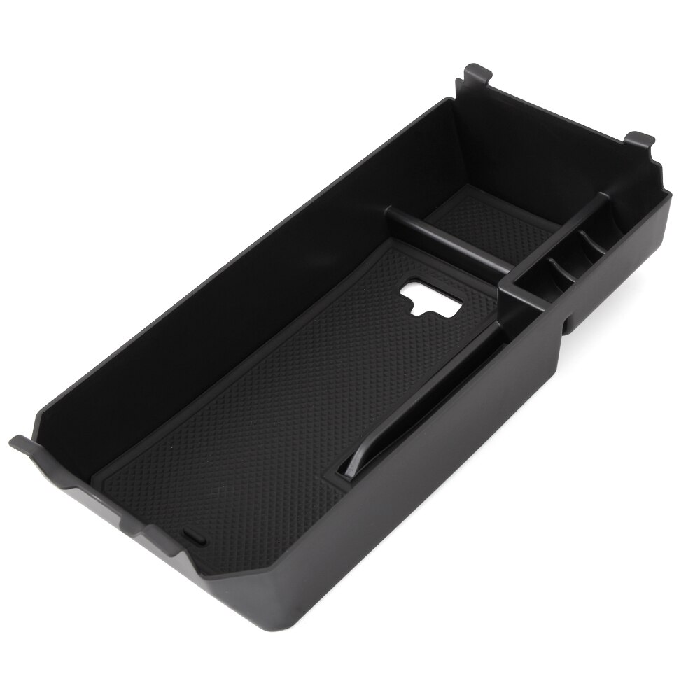 Qiilu Middenconsole Armsteun Opbergdoos Release Knop Switch Cover