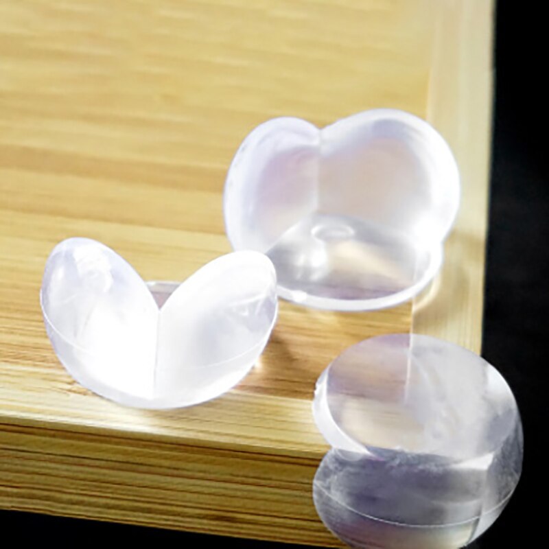 8Pcs Silicagel Transparante Anti-Collision Hoek Tafel Hoek Bescherming Plakken
