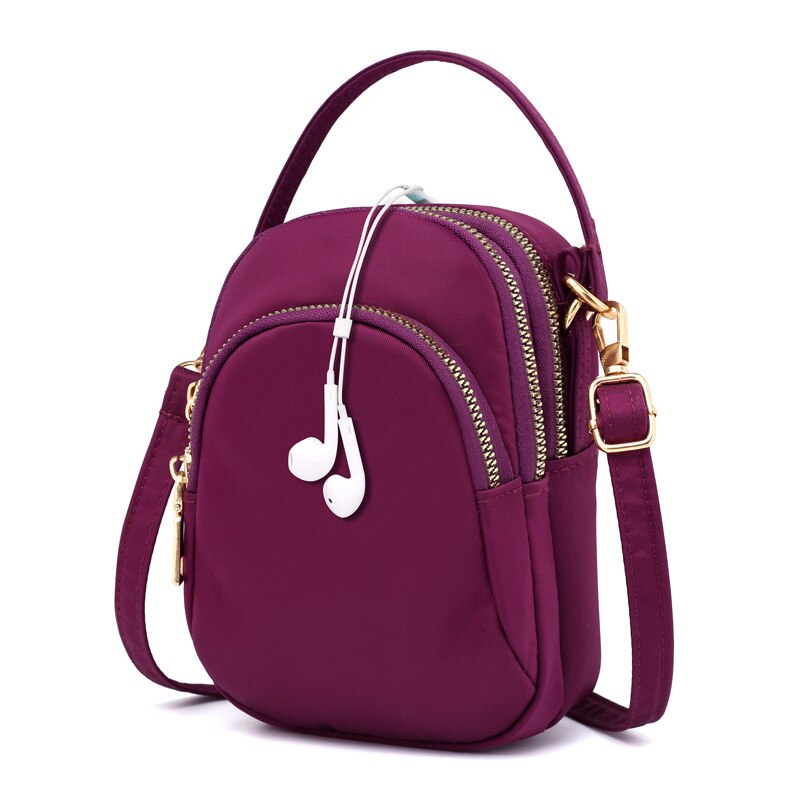 Mini Schoudertas Vrouwen Mode Dame Crossbody Tas Met Hoofdtelefoon Plug Messenger Tas Handtas Vrouwelijke Tas Mobiele Telefoon Voor meisjes