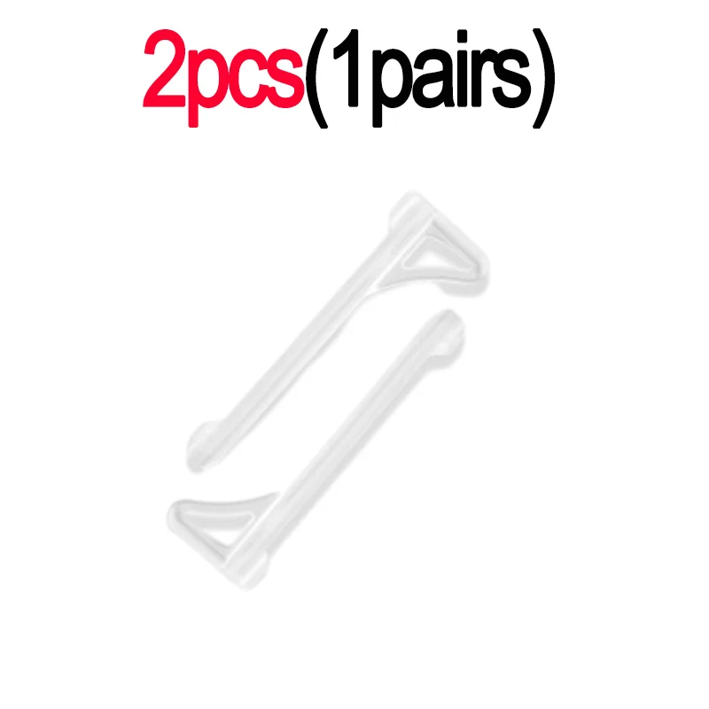 Crochet d'oreille antidérapant en Silicone, 2/20 pièces, poignée pour lunettes, bouchon de jambe, accessoires de fixation, pointe de tempe, support pour lunettes: Marron