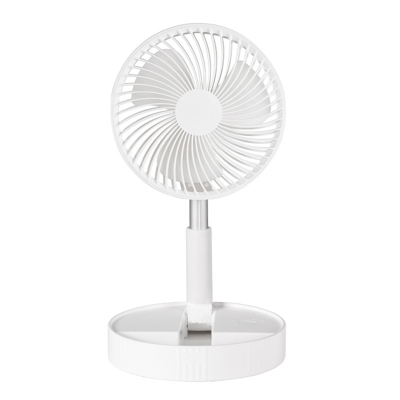 Lille rundt bord indendørs gulv udendørs med bærbar campingstander foldbar genopladelig ventilator husholdningsapparat brugerdefineret foldbar ventilator: Default Title