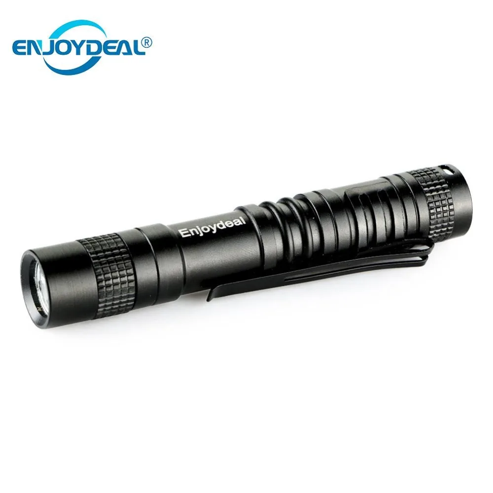 Enjoydeal R3 LED taschenlampe 1000 Lumen LED Mini Taschenlampe Taschenlampe Gürtel Clip Tasche Taschenlampe Tragbare Blitz-Taschenlampe Lampen Verwenden 1 xAAA