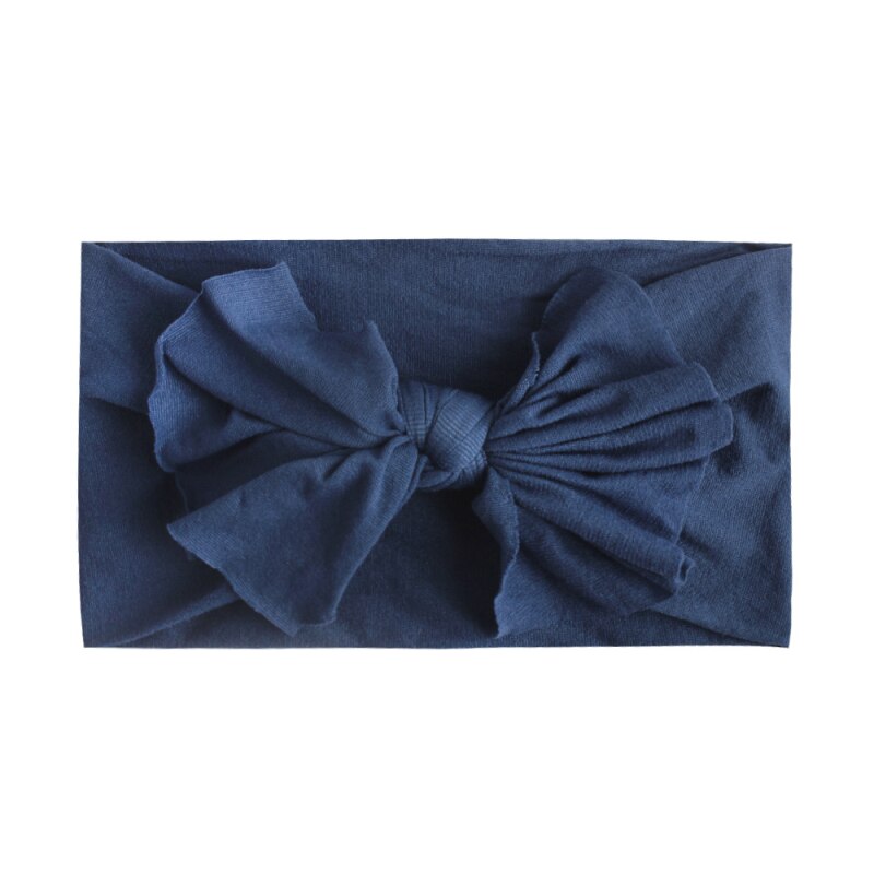 23 kleuren Baby Hoofdband Tulband Geknoopt kleine kant bloem combinatie bloem haarband voor Pasgeboren Peuter Kinderen Baby Tulband: 22