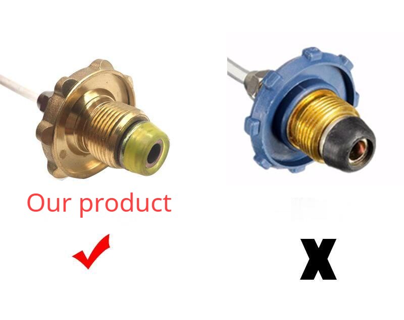 Adaptador de recarga de propano para estufa de Gas de acampada al aire libre, acoplador de tanque, accesorios de carga de Gas
