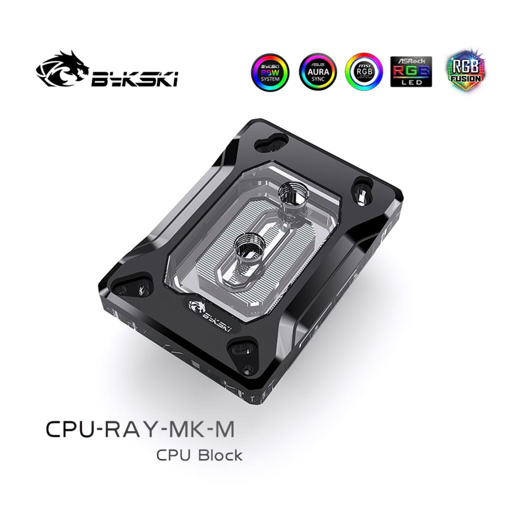Bykski CPU Liquid Cooling RGB Block for AMD CPU-RAY-MK-M