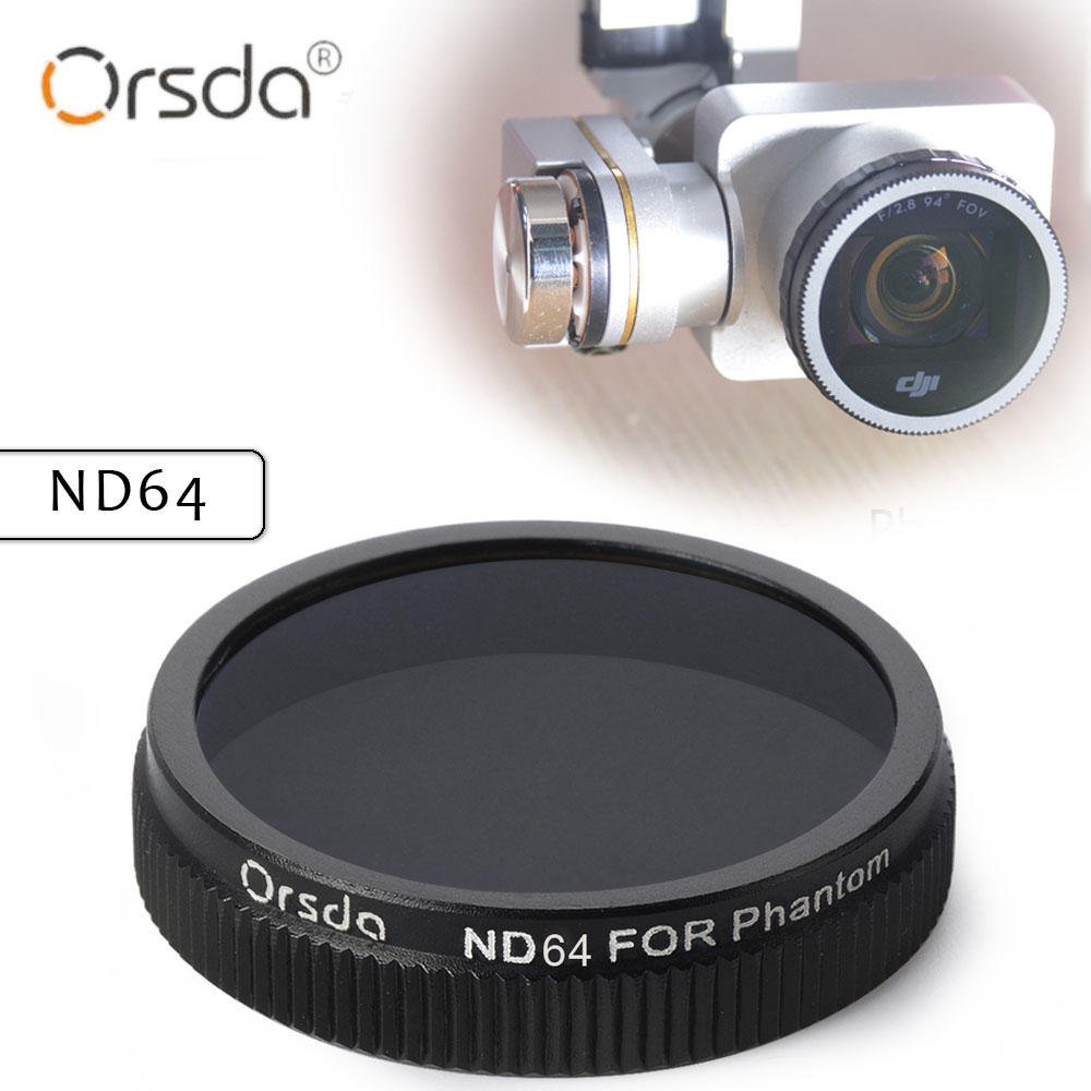 Orsda ND64 Lens Filter voor DJI phantom 4 phantom 3 voor Gimbal Camera Ultraviolet Filter UAV Quadcopter drone onderdelen accessoires