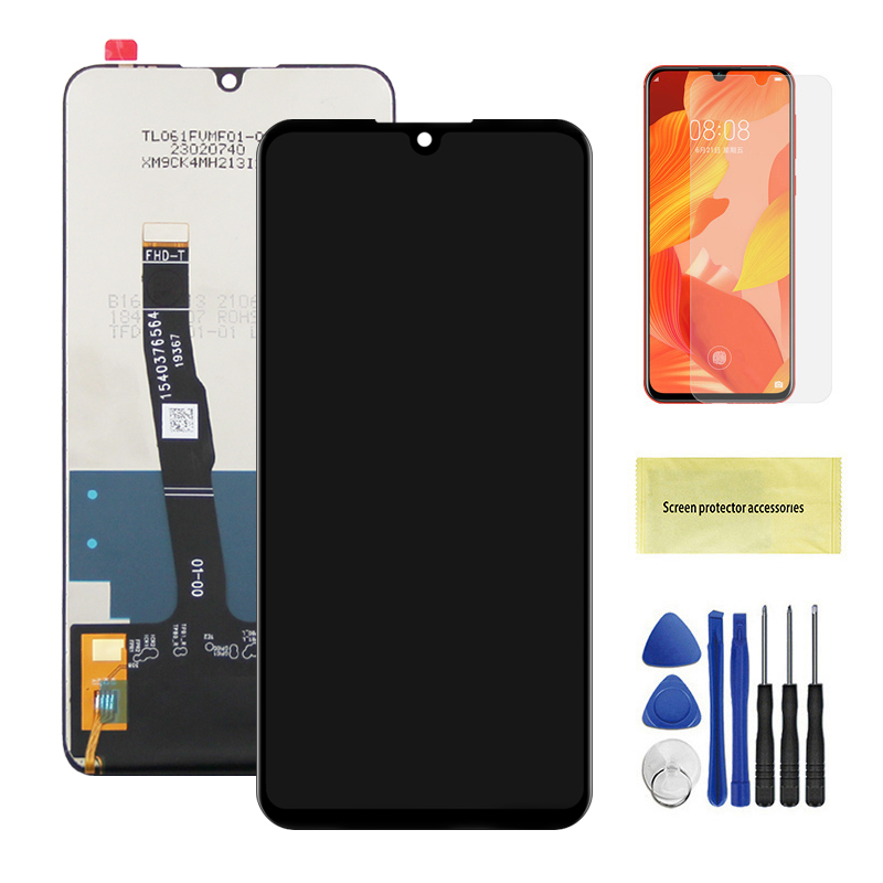 P30 Lite Scherm, Voor Huawei P30 Lite Lcd-Scherm MAR-LX1M Lx2 Al00 Touchscreen Voor Huawei P30 Lite Nova 4e Scherm Vervanging: Linnen