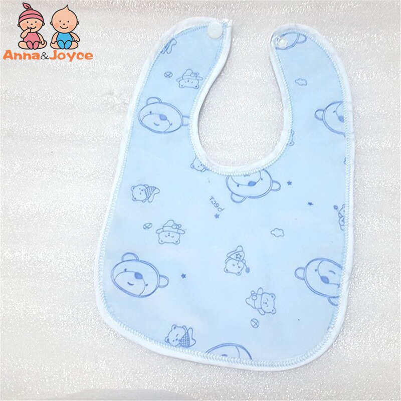 Lot de 5 bavoirs pour bébé, serviette imperméable, bavoir en coton Ultra-doux pour nourrissons, poche, une variété de couleurs de riz