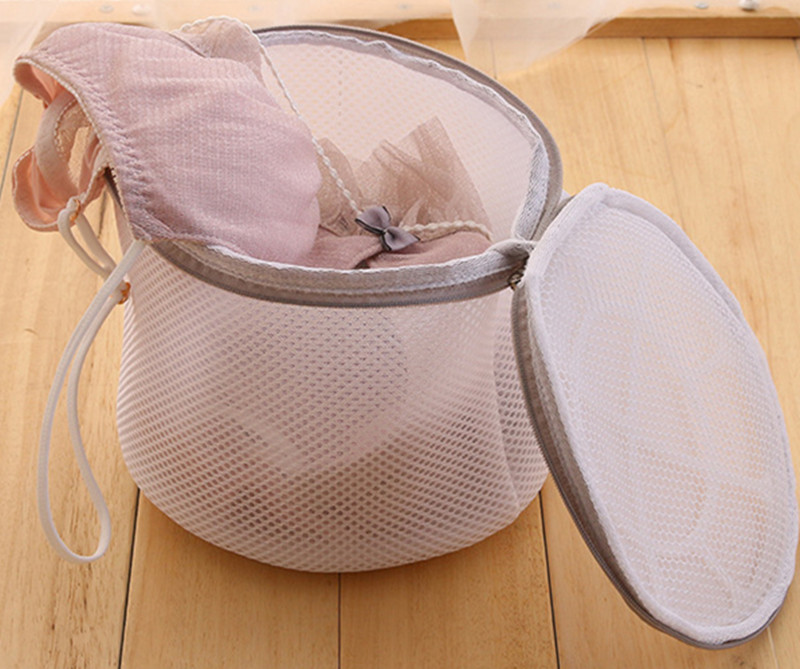 Mesh Laundry Bags for Washing Machine Travel Clothes Storage Net Zip Bag for Wash Bra Stocking and Underwear