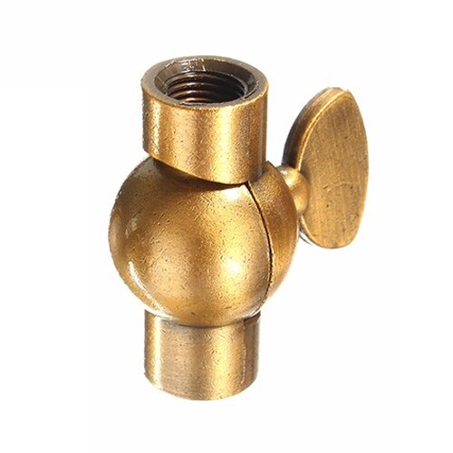 Connecting Tube rod Steering connector,Retro Metal rod,for Lamp connection,DIY Lighting Accessories: Gold / 10 Pieces