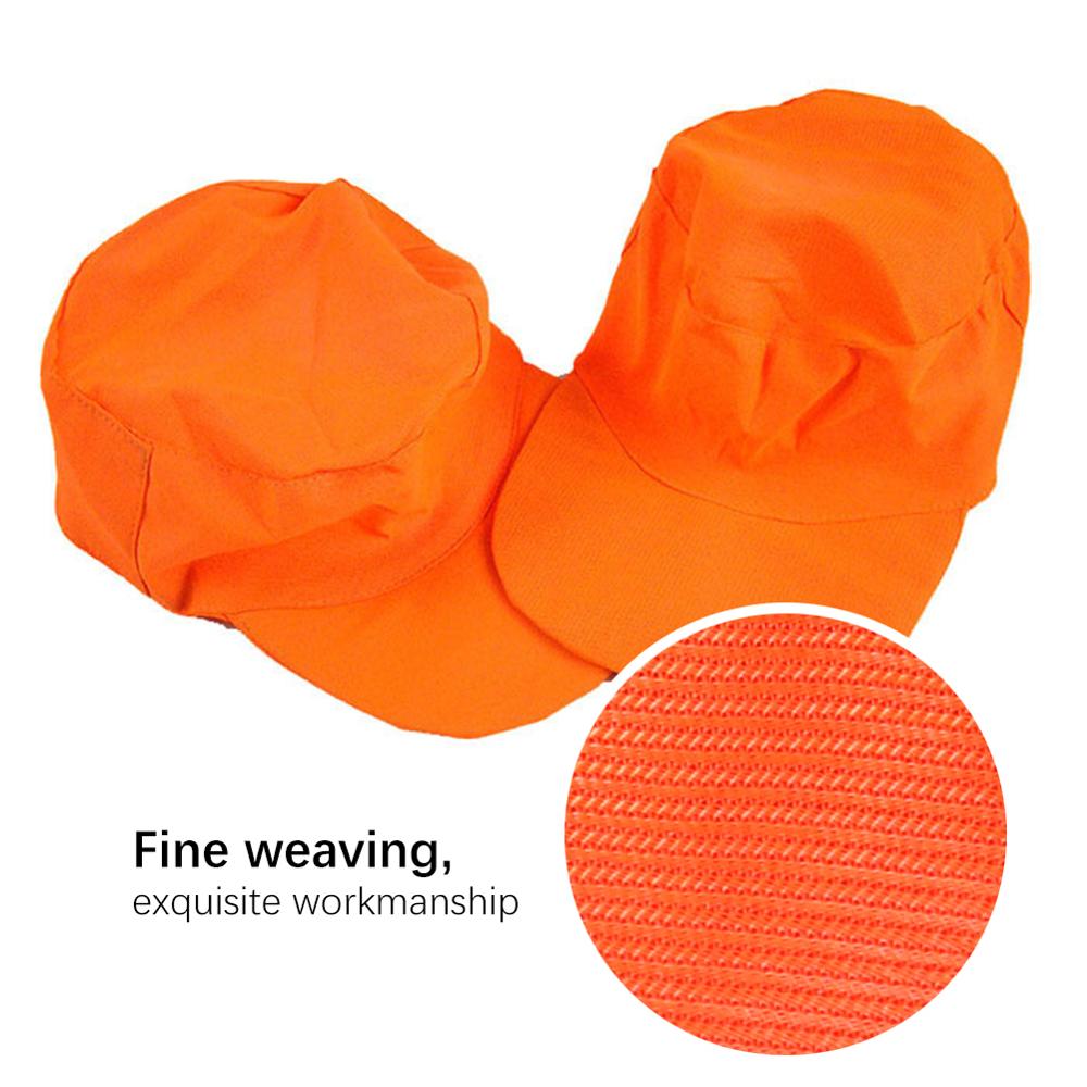 High Visibility Reflective Hats Sunshade Clean Sanitation Safeguard Traffic Construction Safety Labor Protect Sports Fishing Hat