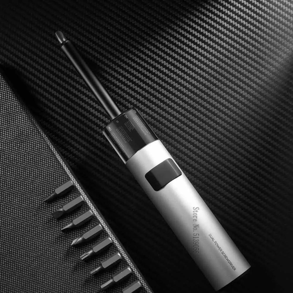 Xiaomi WOWSTICK Screwdriver SD 36 Bits 3LED Lithium Battery Rechargeable Screw Driver Kit Magnetic Suction One Button