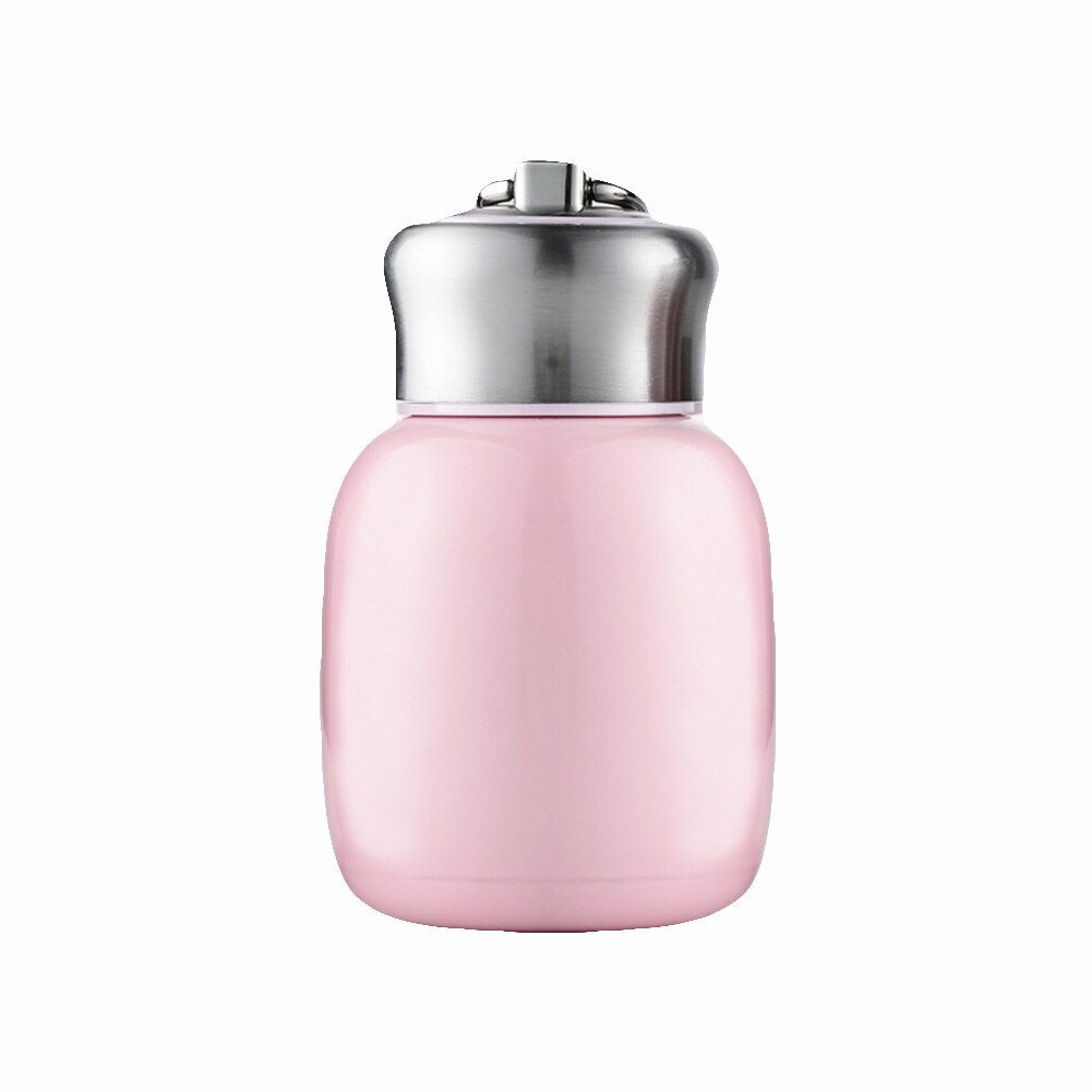 Récipient de bouteilles d'eau de tasse isolé par vide d'acier inoxydable d'enfants de 200ML: Peach Red