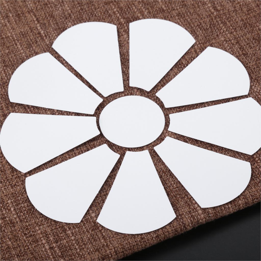 40Pcs Flower Paper Quilting Templates Patchwork Template Paper Plate Paper Mold For DIY Sewing Quilting DIY Patchwork Tools