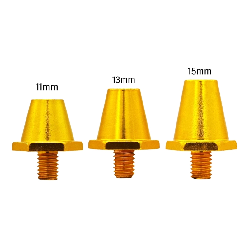 Pointes de rechange pour chaussures de football, clous de chaussure de football de , chaussures de football filetées, 5mm, 11mm, 13mm, 15mm, 12 pièces