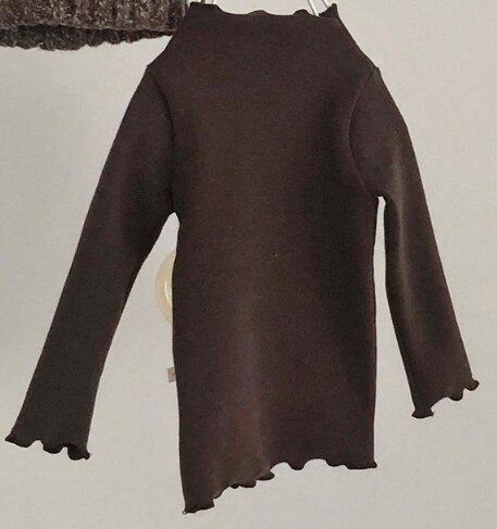 Herfst koreaanse kinderkledingproducten baby katoenen t-shirt met lange mouwen baby bottoming t-shirt baby bottoming: Donkergrijs / 73cm