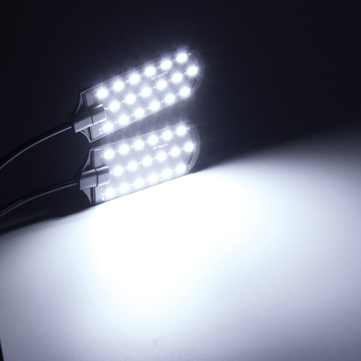 Ac220v 15w aquarium led verlichting clip op dubbele lamp zoetwaterplanten kweeklamp led aquarium voor nano-aquaria eu stekker