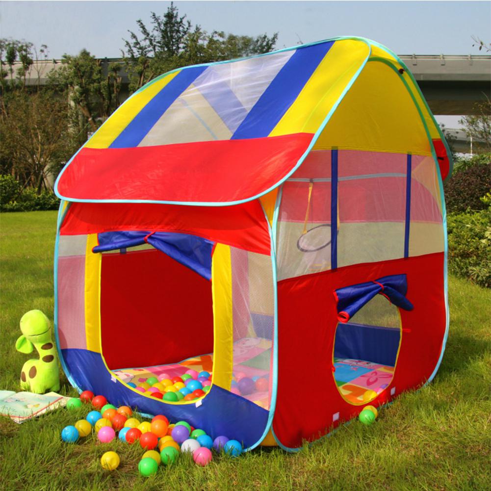 Blue Child Playhouse Tents Indoors/Outdoors House For Boys & Girls Perfect For Toddlers
