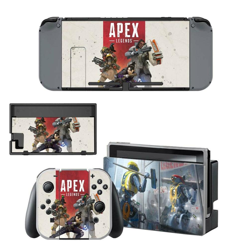 APEX Legends Nintendoswitch Haut Nintend Schalter Aufkleber Aufkleber für Nintendo Schalter Konsole Freude-con Controller Dock Haut Aufkleber