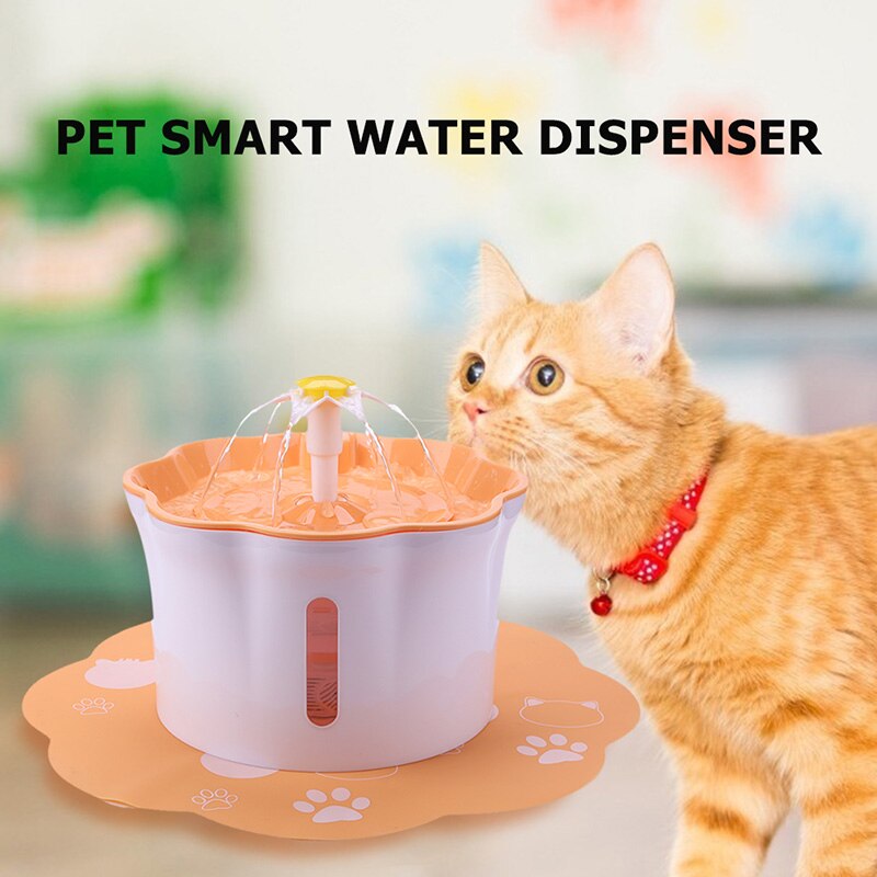Pet Fountain 2.6L Electric Automatic Dog Water Dispenser Safe for Small Animals 2019ing