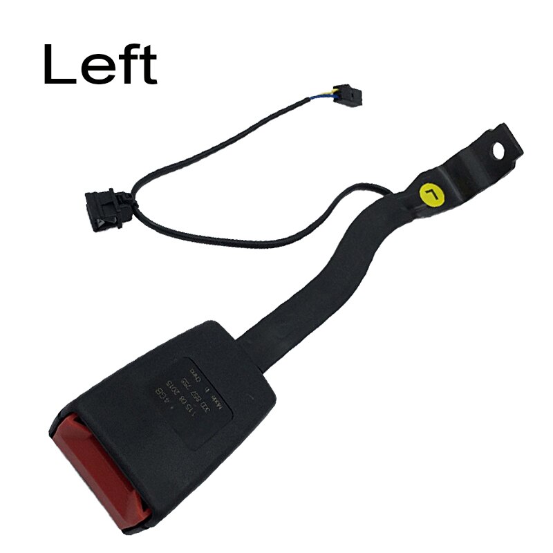 Etuoikea ja vasen turvavyön lukko soljen pehmuste pistorasian liitin vw vento bora golf 5 jetta  mk5 1 kd 857756 1 kd 857755
