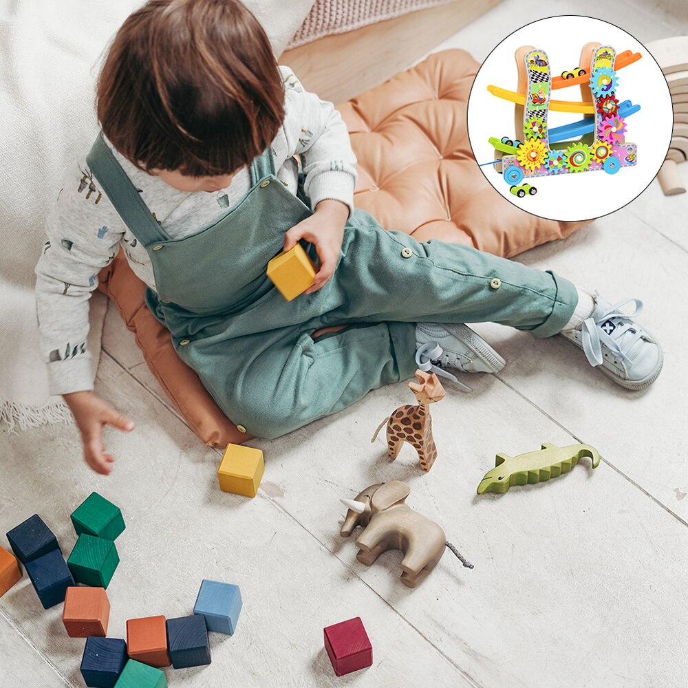 1 Set Adorable Durable Practical Car Gliding Ladder Kids Early Education