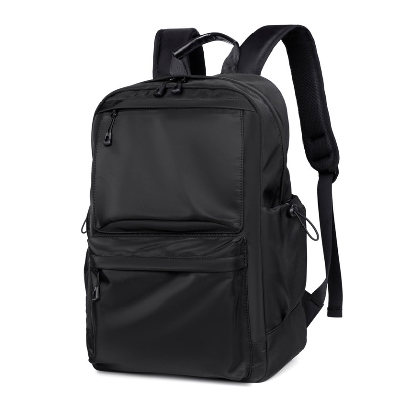 Mode Mannen Rugzak Effen Kleur Trendy Business Rugzak Oxford Doek Waterdichte Laptop Rugzak Eenvoudige Grote Capaciteit Bookbags